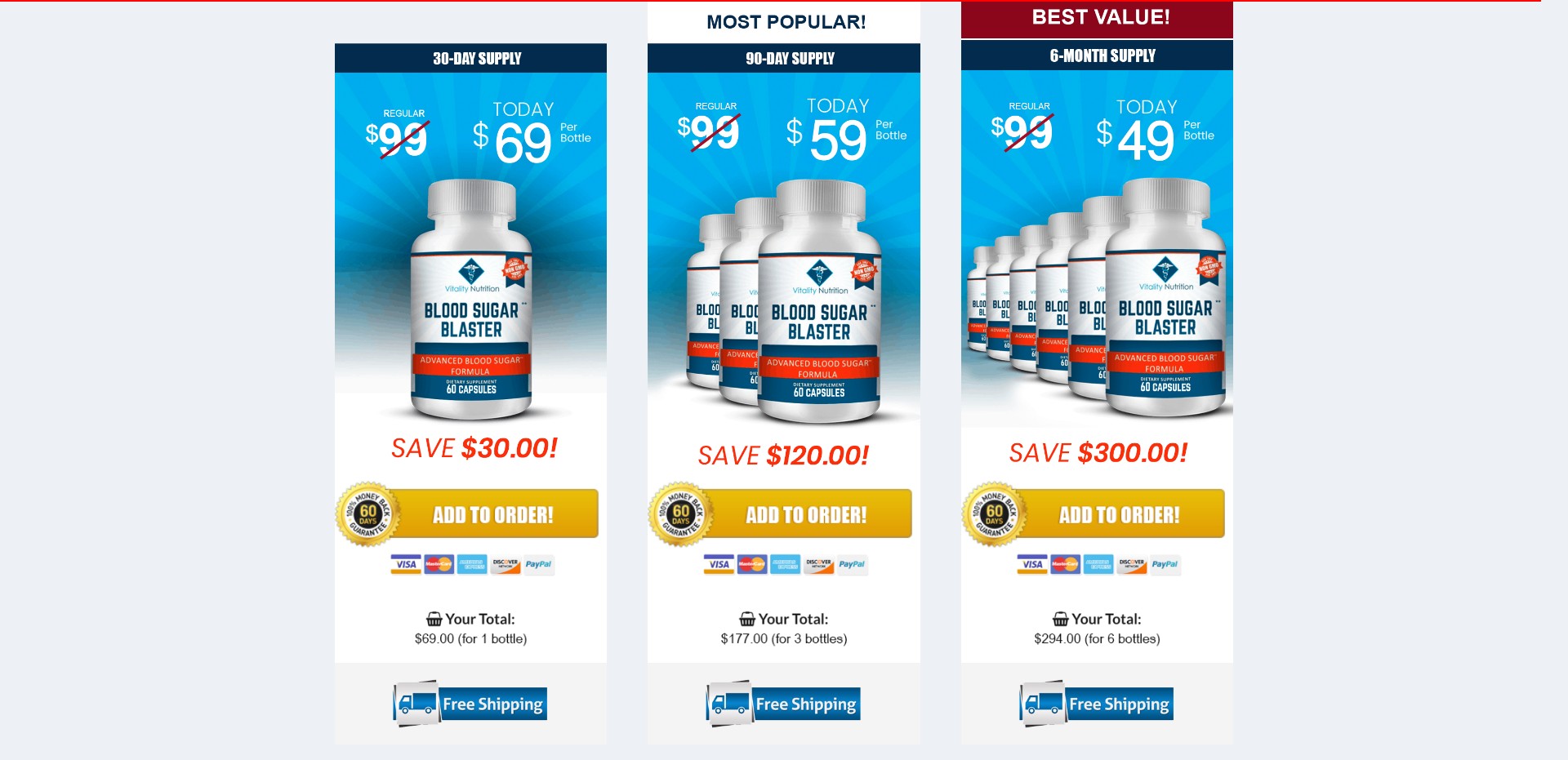 Blood Sugar Blaster Produs