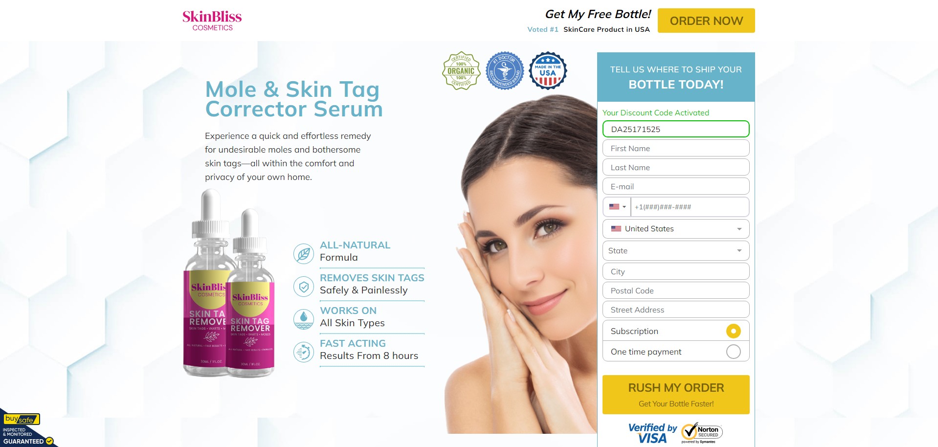 SkinBliss Produs