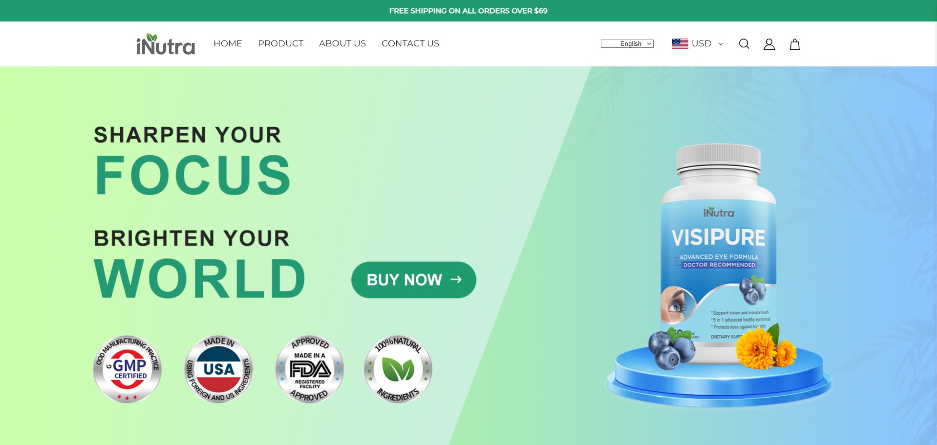 VisiPure Produs