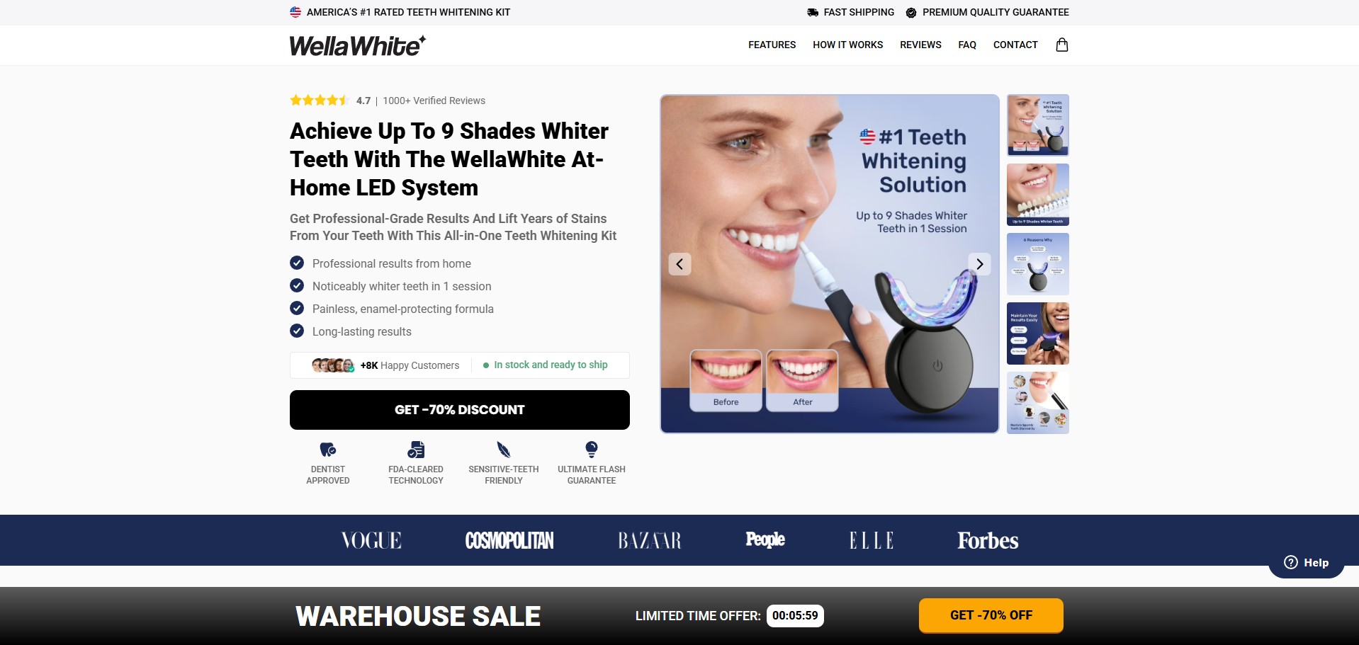 WellaWhite Produs